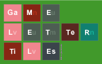 Game
 Letter
 Tiles