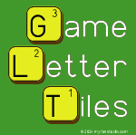 Game Letter Tiles