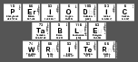 Periodic
 Table
 Writer