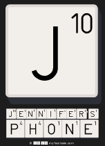 J
 JENNIFER