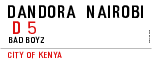 DANDORA  NAIROBI 