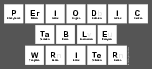 Periodic
 Table
 Writer