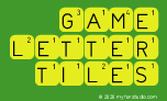 Game Letter Tiles