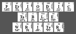 Periodic
 Table
 Writer