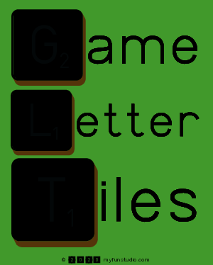 Game
 Letter
 Tiles