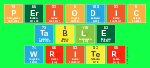 Periodic
 Table
 Writer