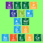 KEEP
 CALM
 AND
 DO
 SCIENCE