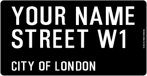 'Amazing' - London Street Sign Writer » My Fun Studio