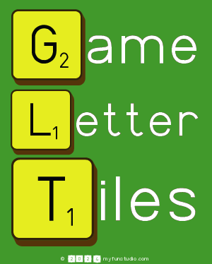 Game
 Letter
 Tiles